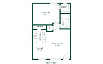 1 bedroom 1 bath 102 floor plan